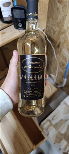 Langvedok Muškat Saint-Jean-de-Minervois Domaine Barroubio 2022