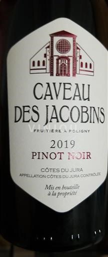 Jura Côtes du Jura Caveau des Jacobins 2019