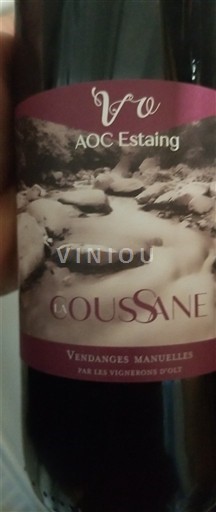 Alzacija Riesling Les Vignerons Olt La Coussane Neleten.