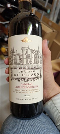 Bordeaux Cadillac-côtes-de-bordeaux Château Ricaud 2017