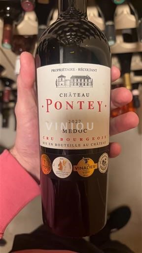 Bordeaux Médoc Cru Bourgeois Château Pontey 2022