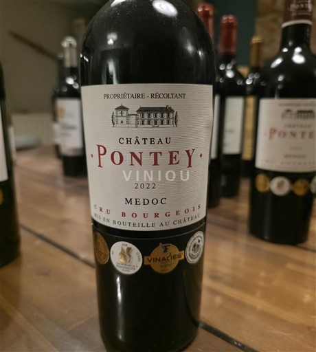 Bordeaux Médoc Cru Bourgeois Château Pontey 2022