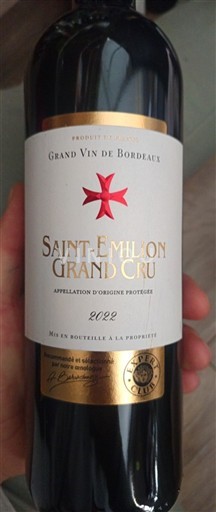 Bordeaux Saint-Émilion Grand Cru Château Saint Sulpice 2022