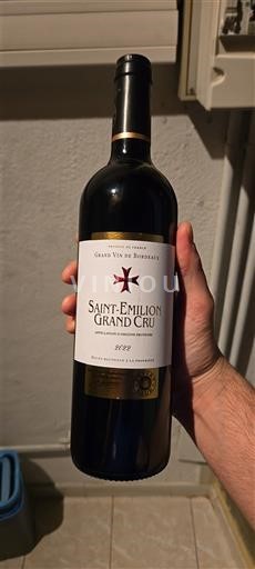 Verërat Rouge sec Château Saint Sulpice 2022 Francë Bordoja Saint-Émilion Grand Cru AOC