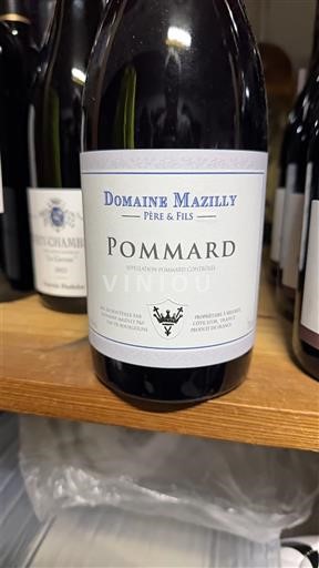 Burgundi Pommard Domaine Mazilly Père & Fils 2023