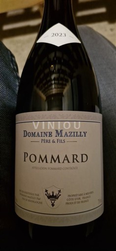 Borgoña Pommard Domaine Mazilly Père & Fils 2023
