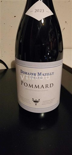 Bourgogne Pommard Domaine Mazilly Père & Fils 2023