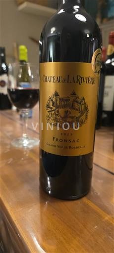 Bordeaux Fronsac Château La Rivière 2023