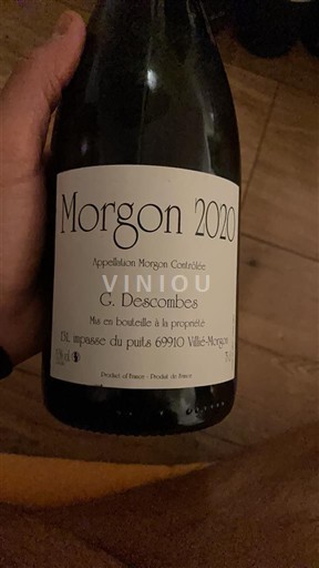 Beaujolais Morgon G. Descombes 2020