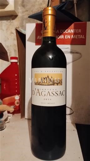Bordeaux Haut-Médoc Château Agassac 2016