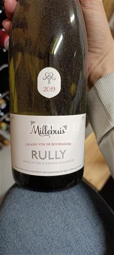 Burgundy Rully Millebuis 2019