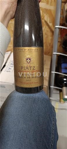 Alsazia Non specificato Grand Cru Platz 2014