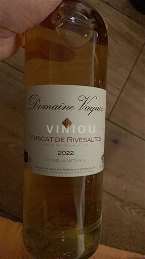 Roussillon Muscat de Rivesaltes Domaine Vaquer 2022