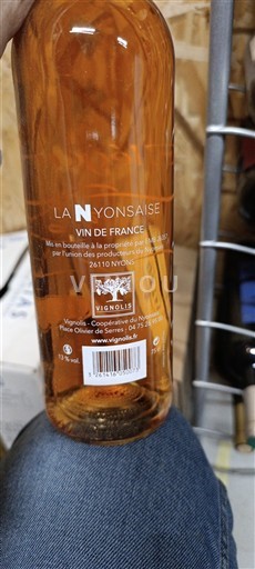 Thung lũng Rhône Không được chỉ định Vignolis La Nyonsaise Không niên vụ