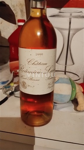 Burdeos Sauternes Château Roûmieu-Lacoste 1999