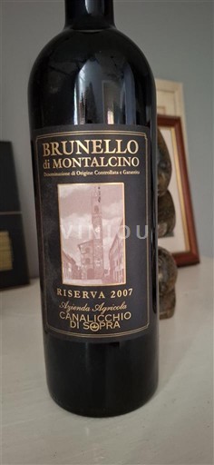 Toscana Brunello di Montalcino Canalicchio di Sopra Riserva 2007