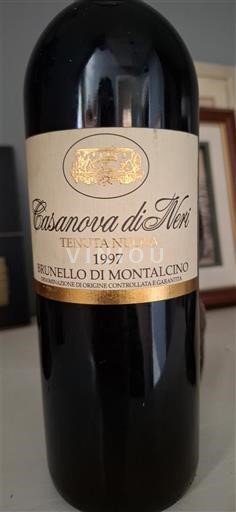 Toscana Brunello di Montalcino Casanova di Neri Tenuta Nuova 1997