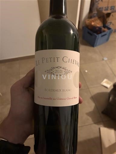 Bordeaux Bordeaux blanc Château Cheval Blanc Le Petit Cheval 2021