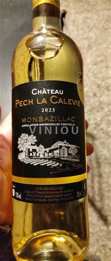Jugozahod Monbazillac Château Pech la Calevie 2023