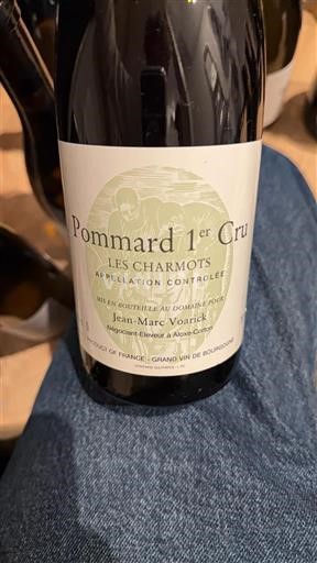 Burgundi Pommard Premier Cru Jean-Marc Voarick Les Charmots 2021