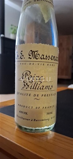 Alsazia Non specificato Grand Cru G.E. Massenez Poire Williams Senza annata