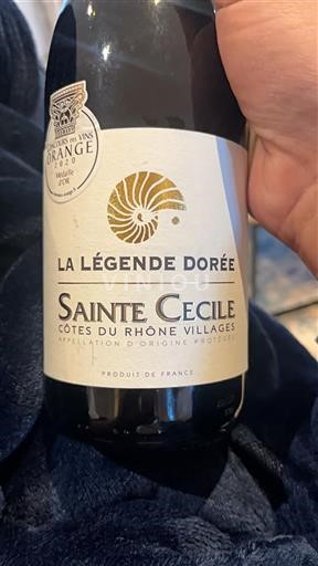 Údolí Rhôny Côtes-du-Rhône-villages La Légende Dorée Sainte Cecile 2019