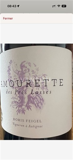 Languedoc và Roussillon Hérault Boris Feigel Amourette des Prés Lasses 2022