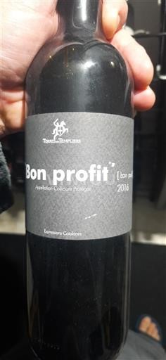 Roussillon Collioure Terres des Templiers Bon profit 2016