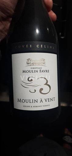 Beaujolais Moulin-à-vent Château Moulin Favre Célina 2017