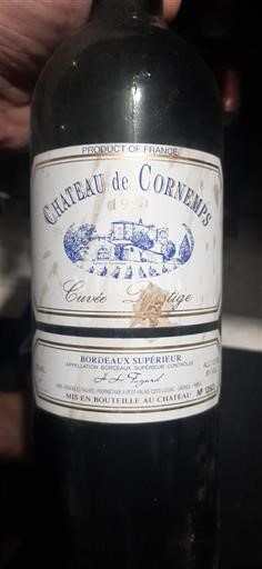 Bordeaux Bordeaux supérieur Château Cornemps Prestige 1999