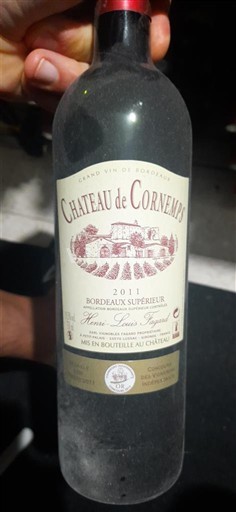 Bordeaux Bordeaux supérieur Château Cornemps 2011
