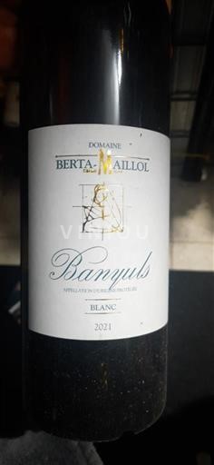 Roussillon Banyuls Domaine Berta-Maillol 2021