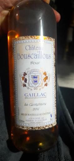 Jihozápad Gaillac Château Bouscaillous La Centenaire 2011
