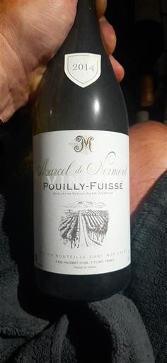 Burgundija Pouilly-fuissé Marcel de Normont 2014