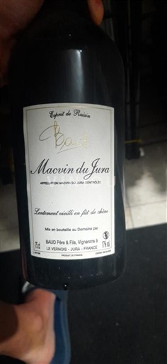 Jura Rượu Macvin-du-jura BAUD Père & Fils Veille en fût de chêne Không niên vụ