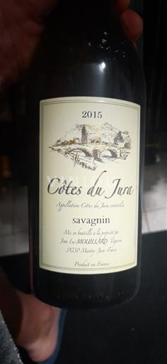 Jura Côtes-du-jura Jean-Louis Moullet Savagnin 2015