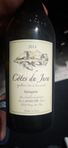 Jura Côtes-du-jura Jean-Luc Mouillard Savagnin 2014