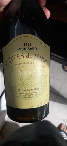 Jura Côtes du Jura Christophe Perrin Poulsard 2011