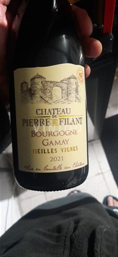 Bourgogne Château Pierre Filant Vieilles Vignes 2021