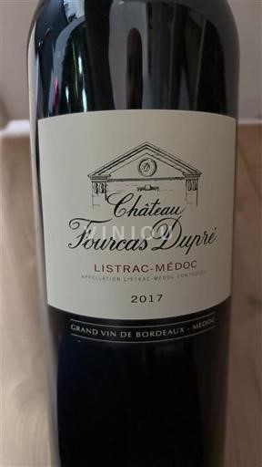 Bordeaux Listrac-Médoc Château Fourcas Dupré 2017