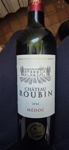Bordeaux Médoc Château Roubin 2016