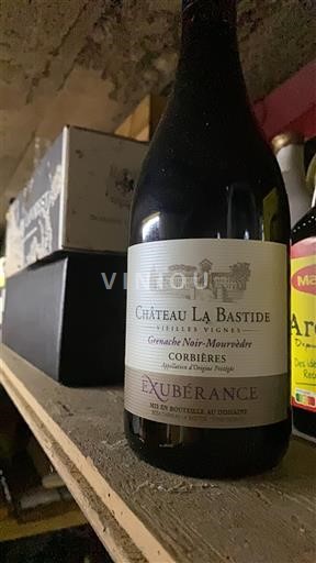 Languedoc Corbières Château La Bastide Exubérance 2018