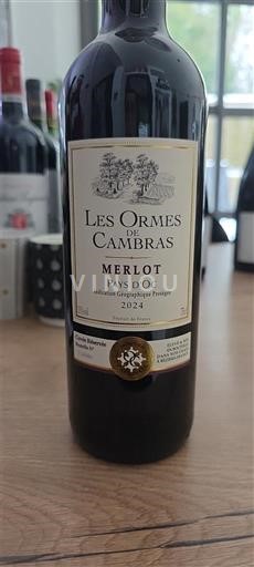 Languedoc ja Roussillon Pays d'Oc Les Ormes de Cambras 2024