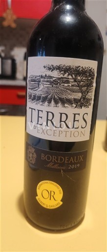Bordeaux Terres Exception 2019
