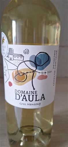 Sudoeste Côtes de Gascogne Domaine Aula Gros Manseng 2024
