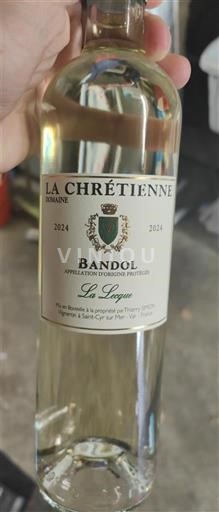 Provence Bandol La Chrétienne La Ligne 2024