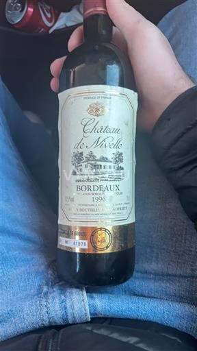 Bordeaux Château Nivelle 1996