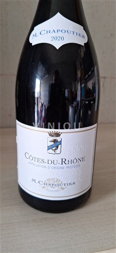 Thung lũng Rhône Côtes-du-rhône M. Chapoutier 2020