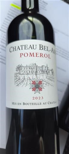 Bordeaux Pomerol Château Bel-Air 2023