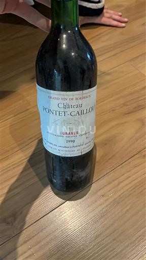 Bordeaux Graves Château Pontet-Caillou 1990